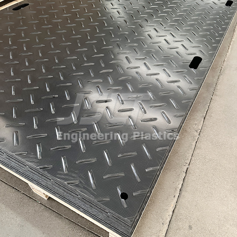 Construction Ground Mats for Jobsites - Application or factory view